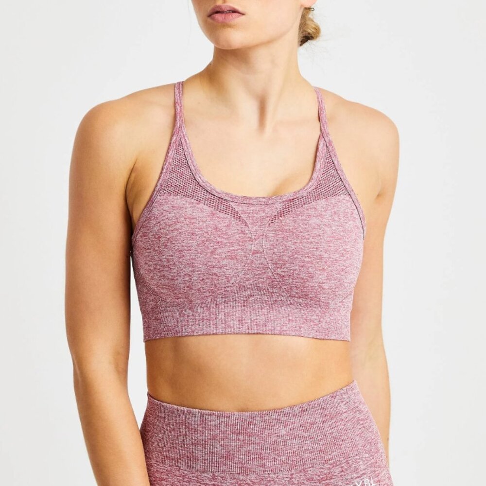 AYBL Motion Seamless Sports Bra - Brick Red